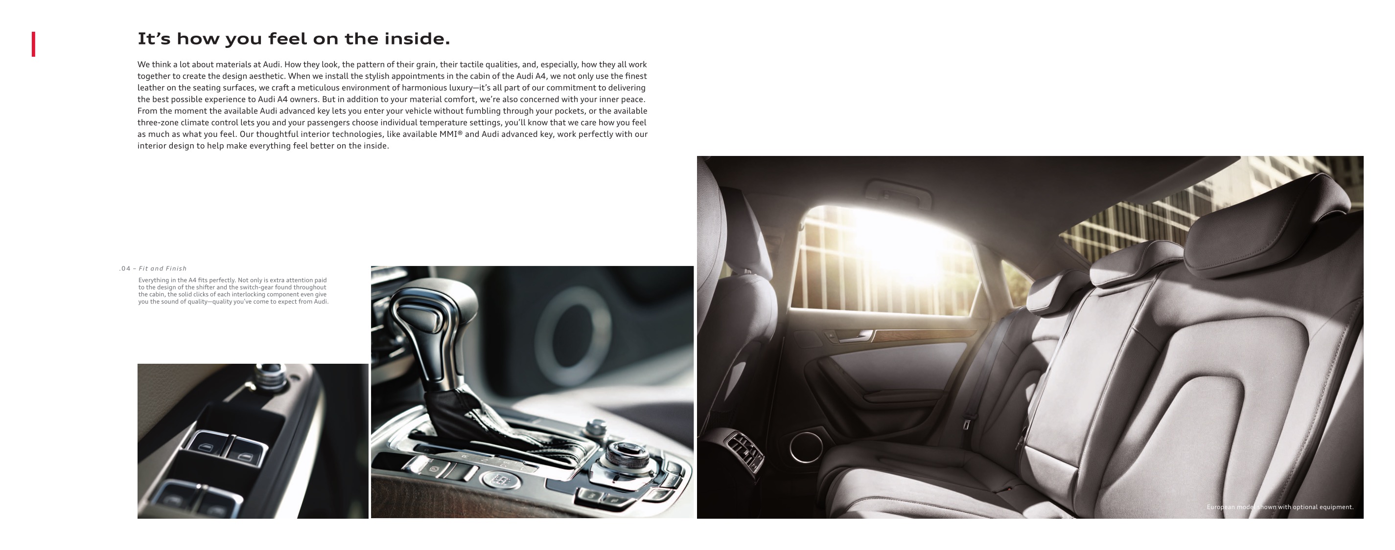 2013 Audi A4 Brochure Page 12